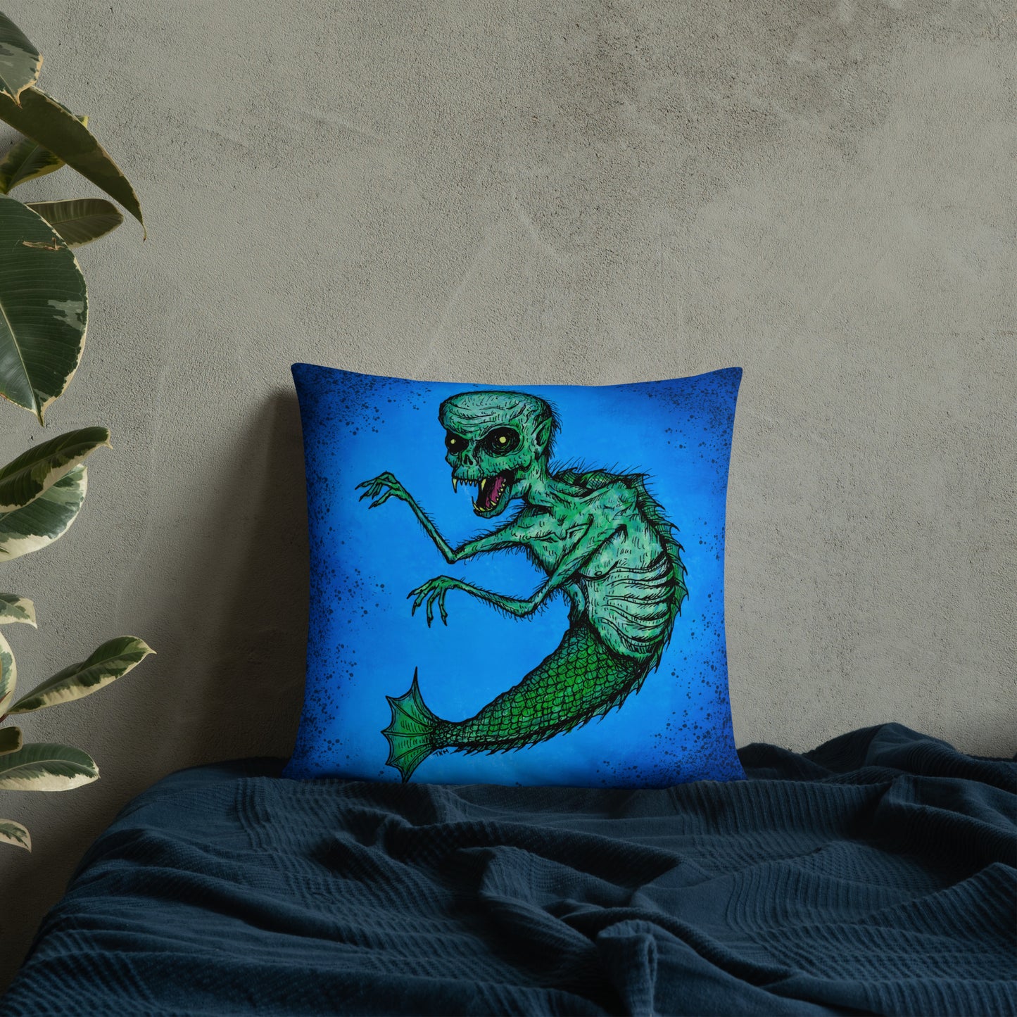 Fiji Mermaid Pillow