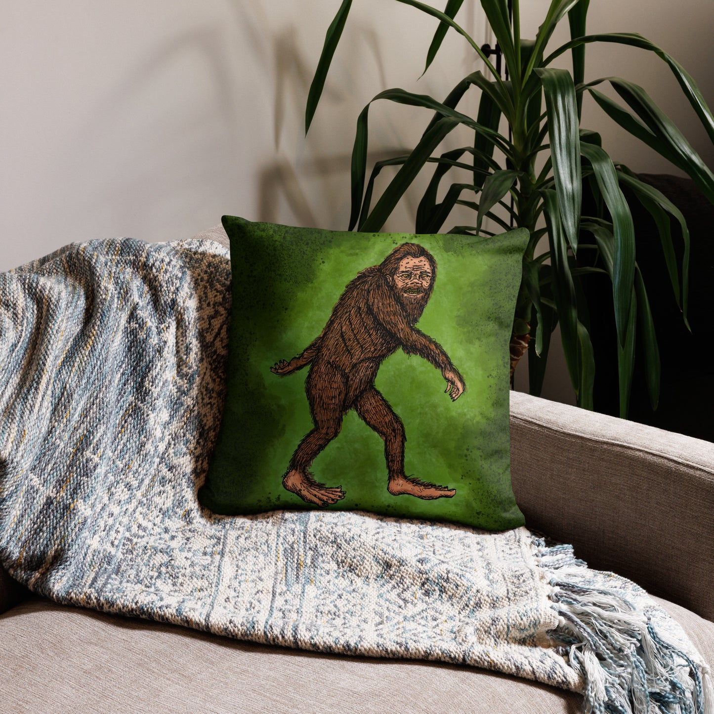 Sasquatch Pillow