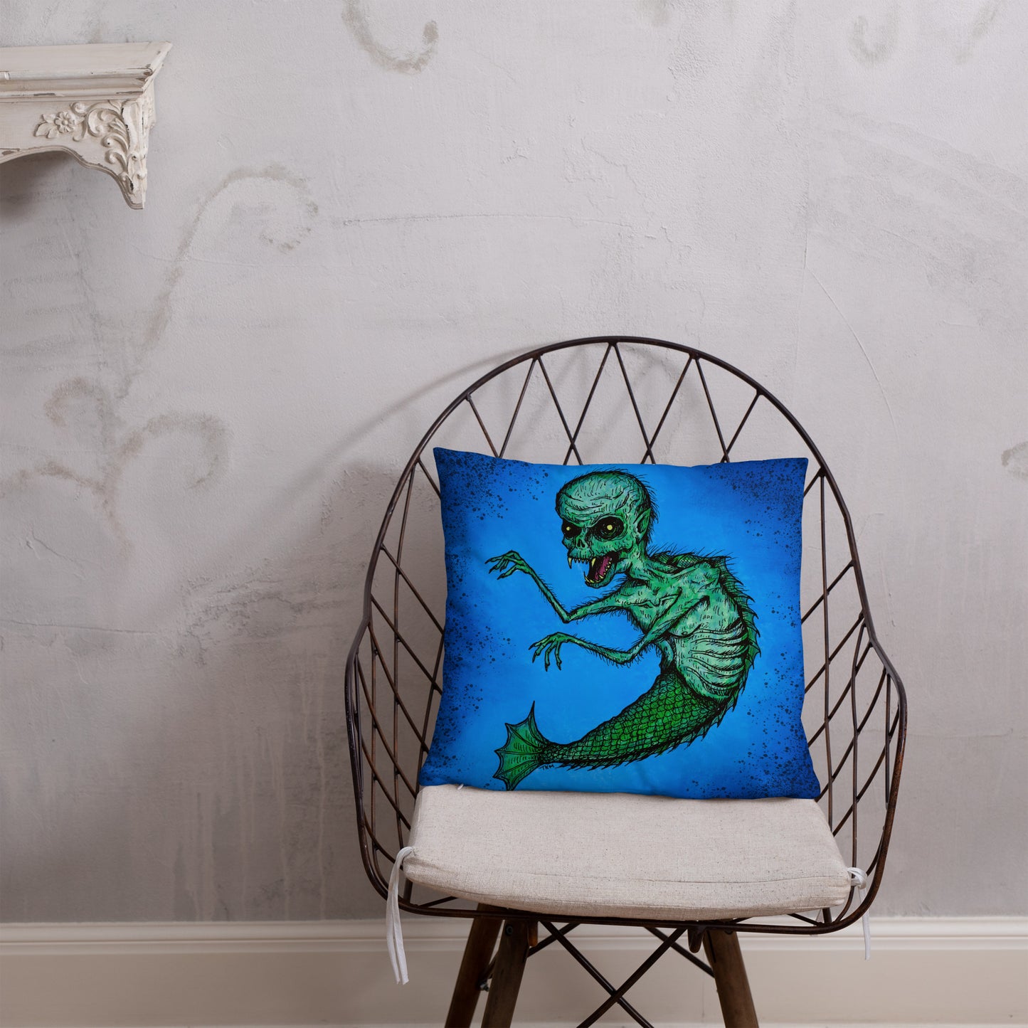 Fiji Mermaid Pillow