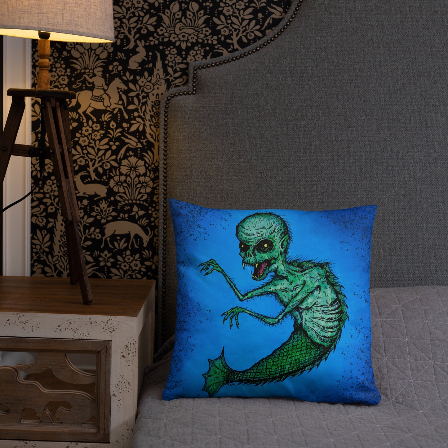 Fiji Mermaid Pillow