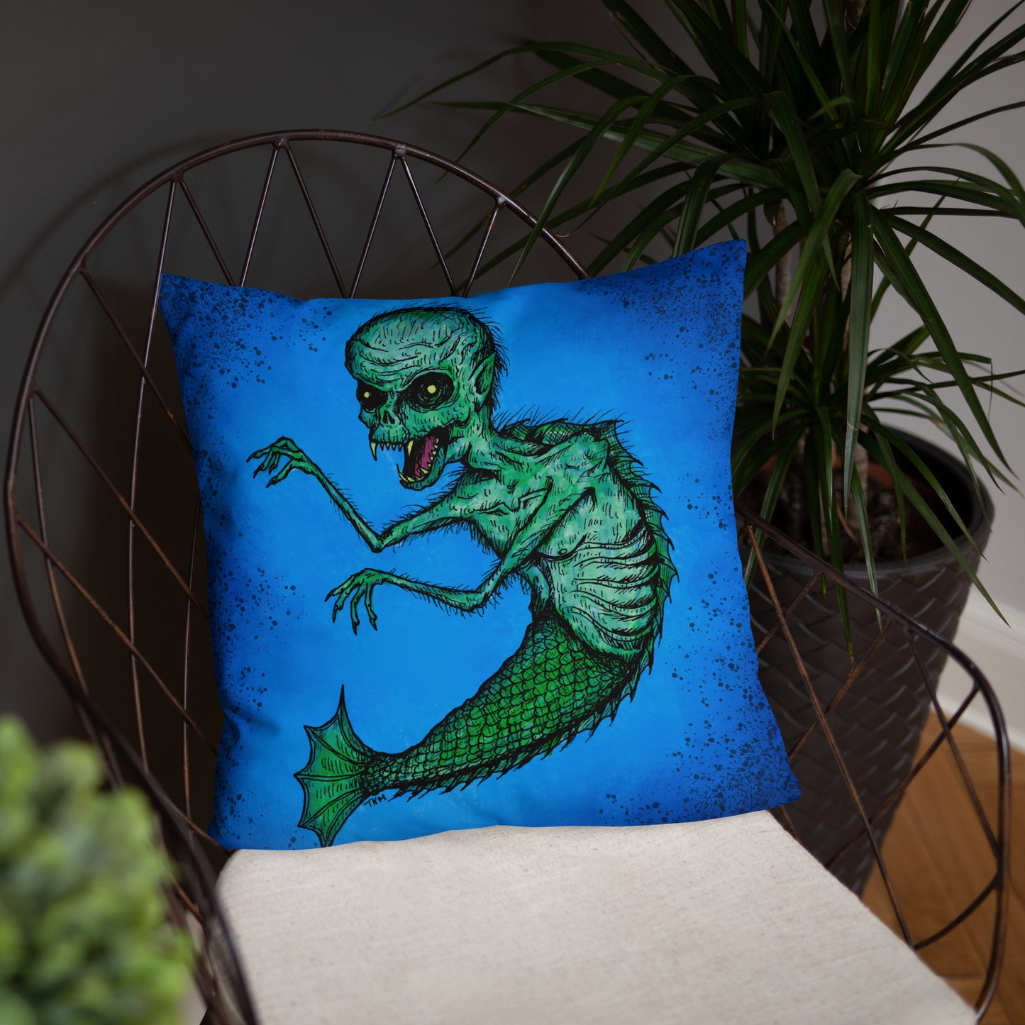 Fiji Mermaid Pillow