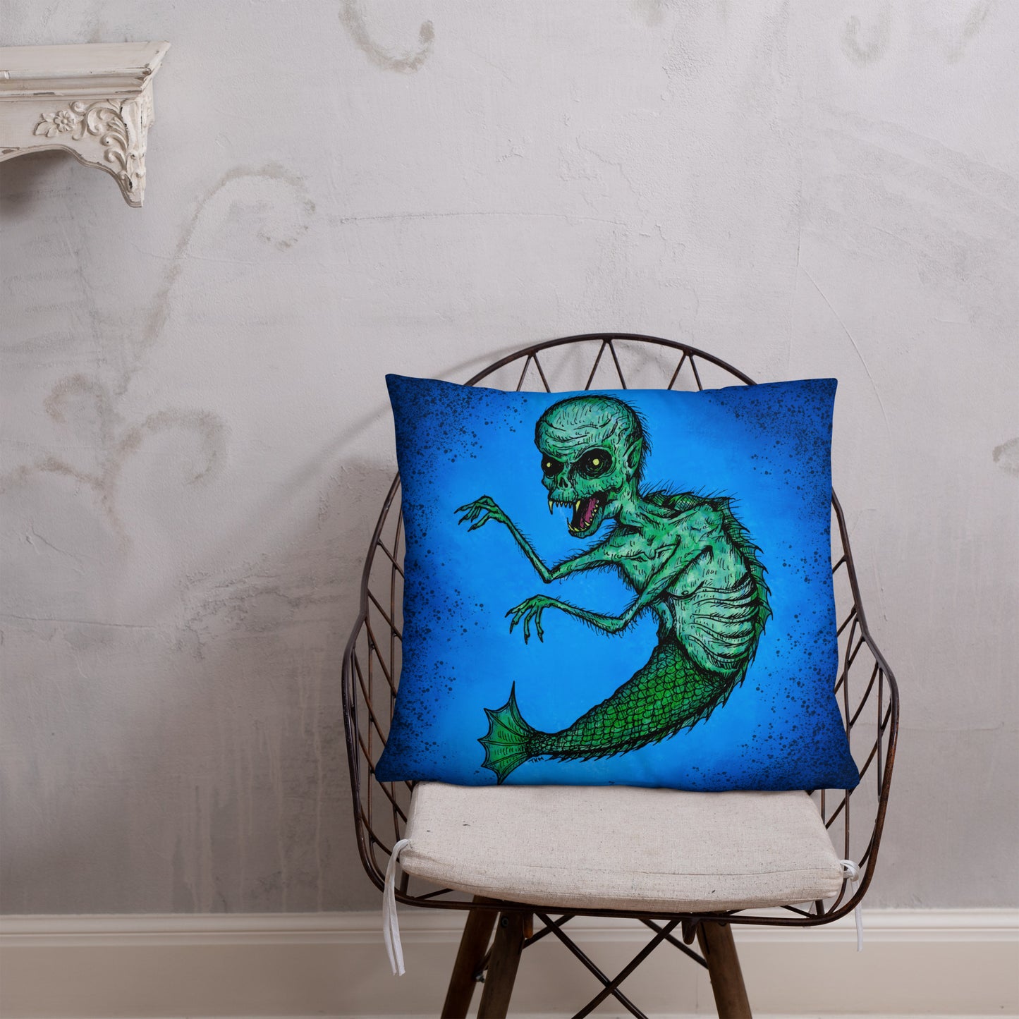 Fiji Mermaid Pillow