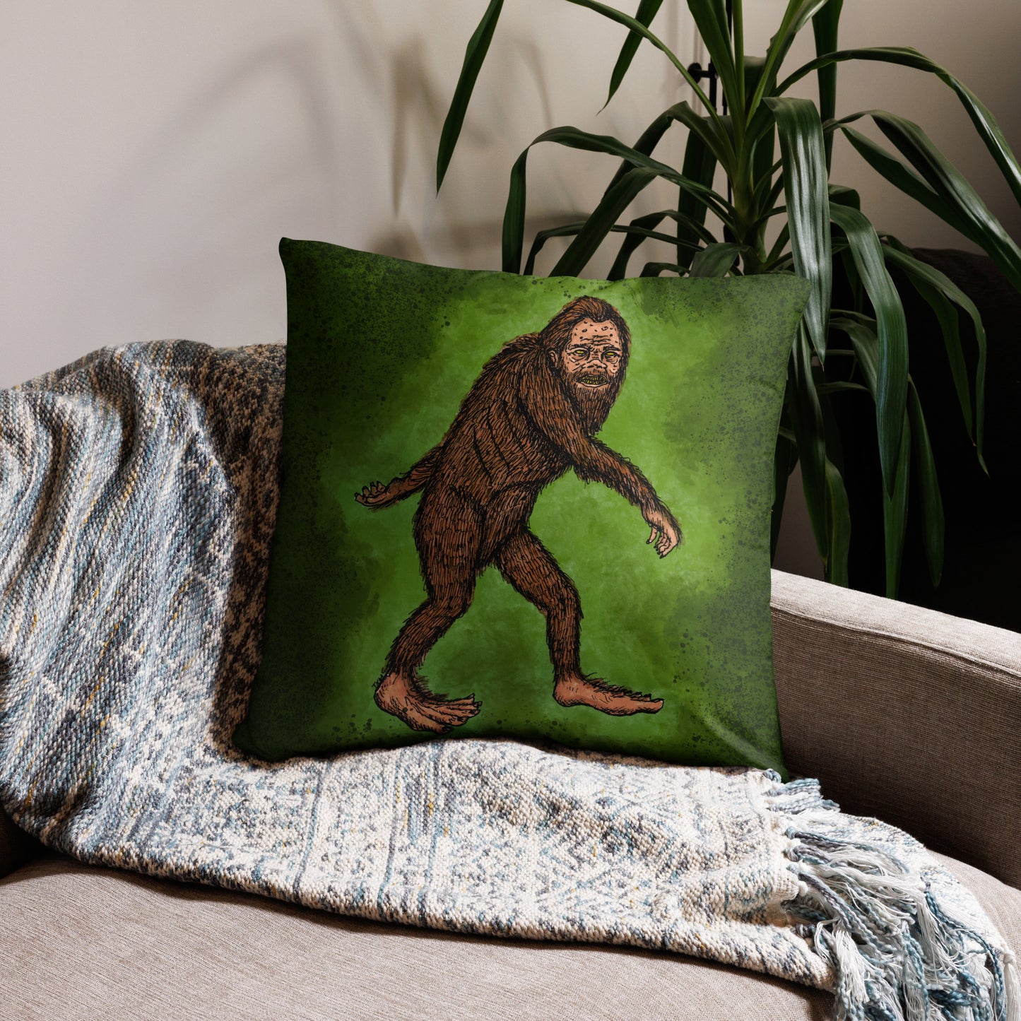 Sasquatch Pillow