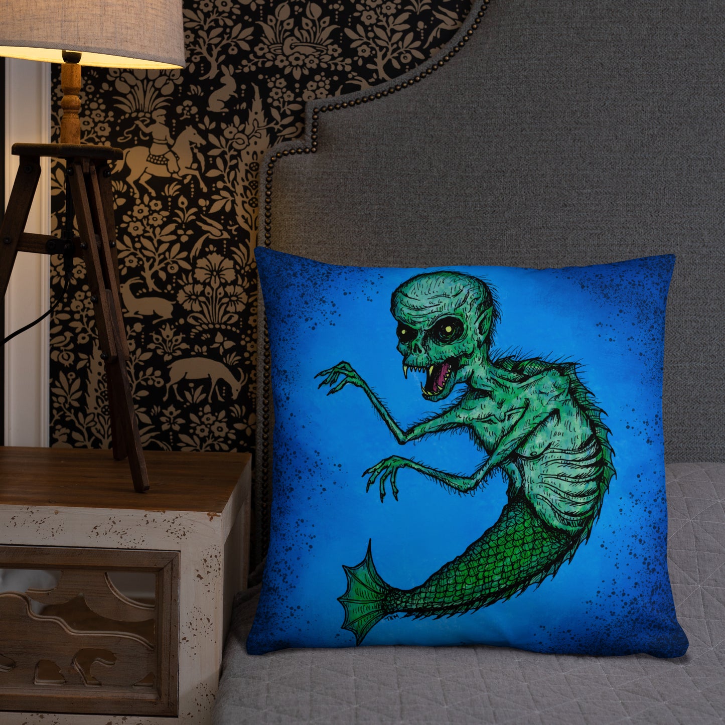 Fiji Mermaid Pillow