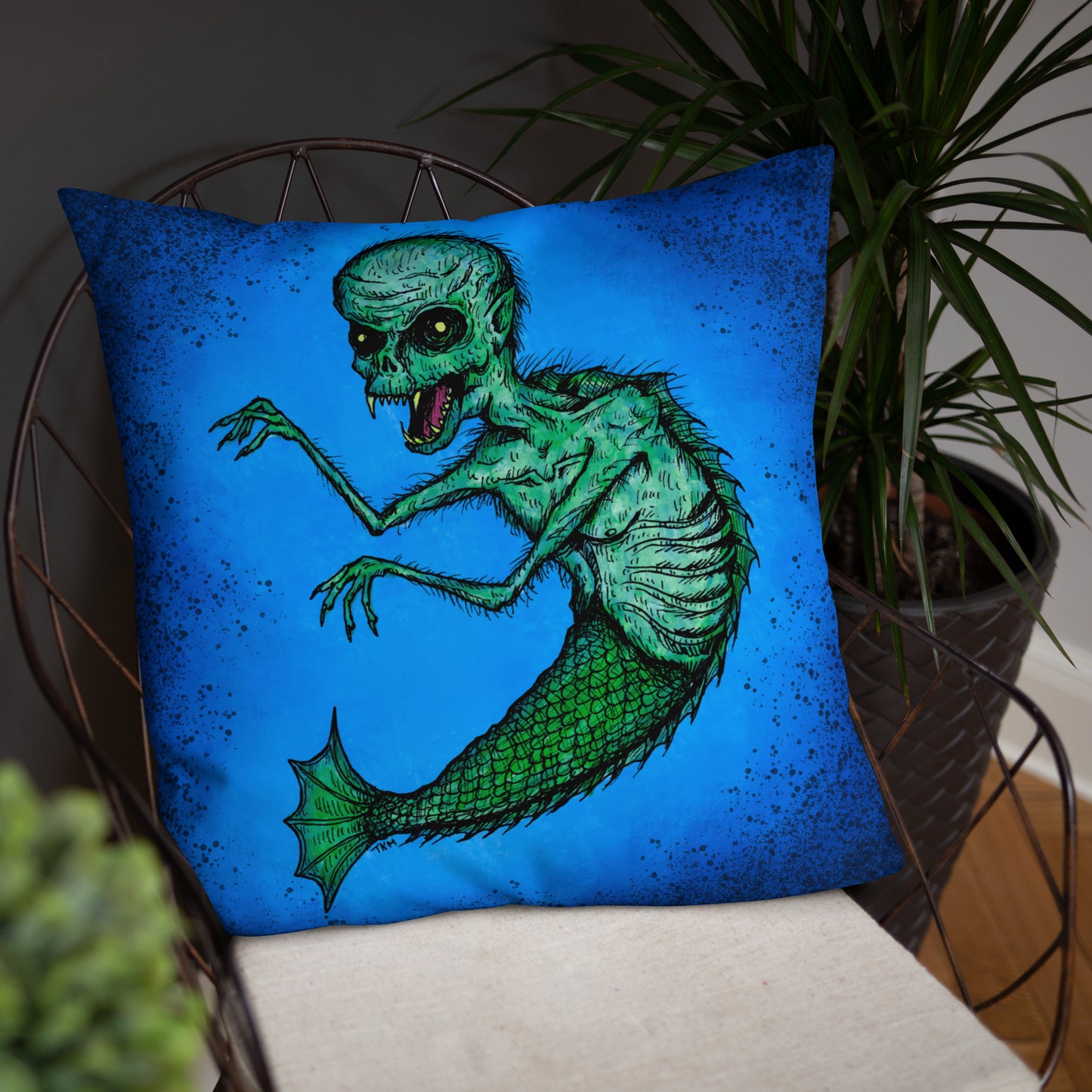 Fiji Mermaid Pillow