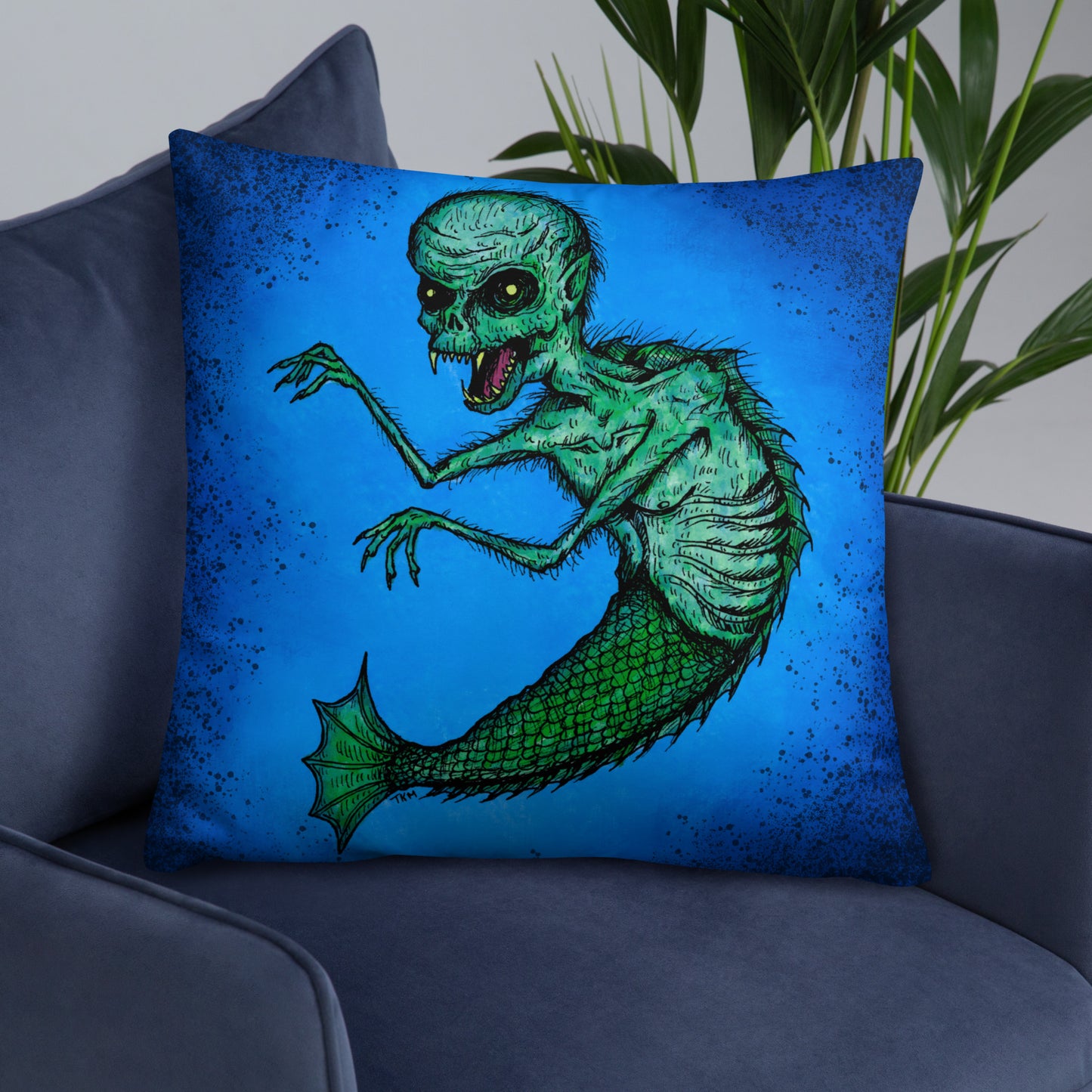 Fiji Mermaid Pillow