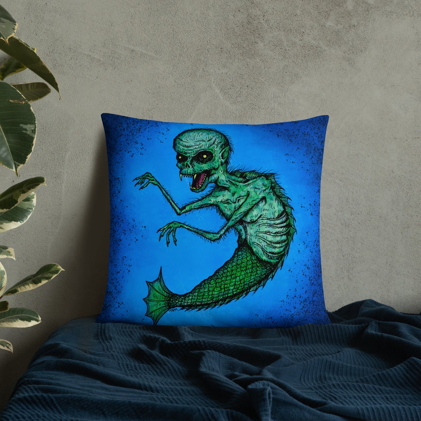 Fiji Mermaid Pillow