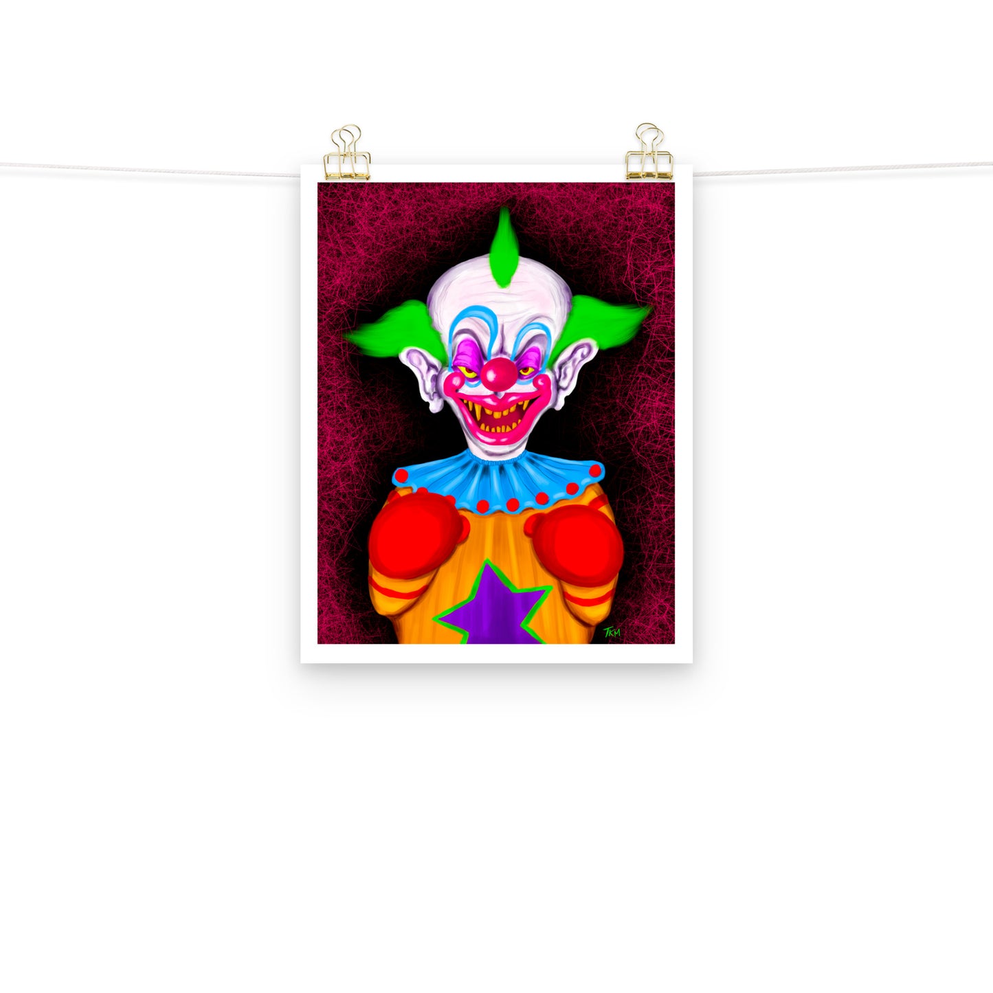 Shorty Killer Klowns Fan Art Print