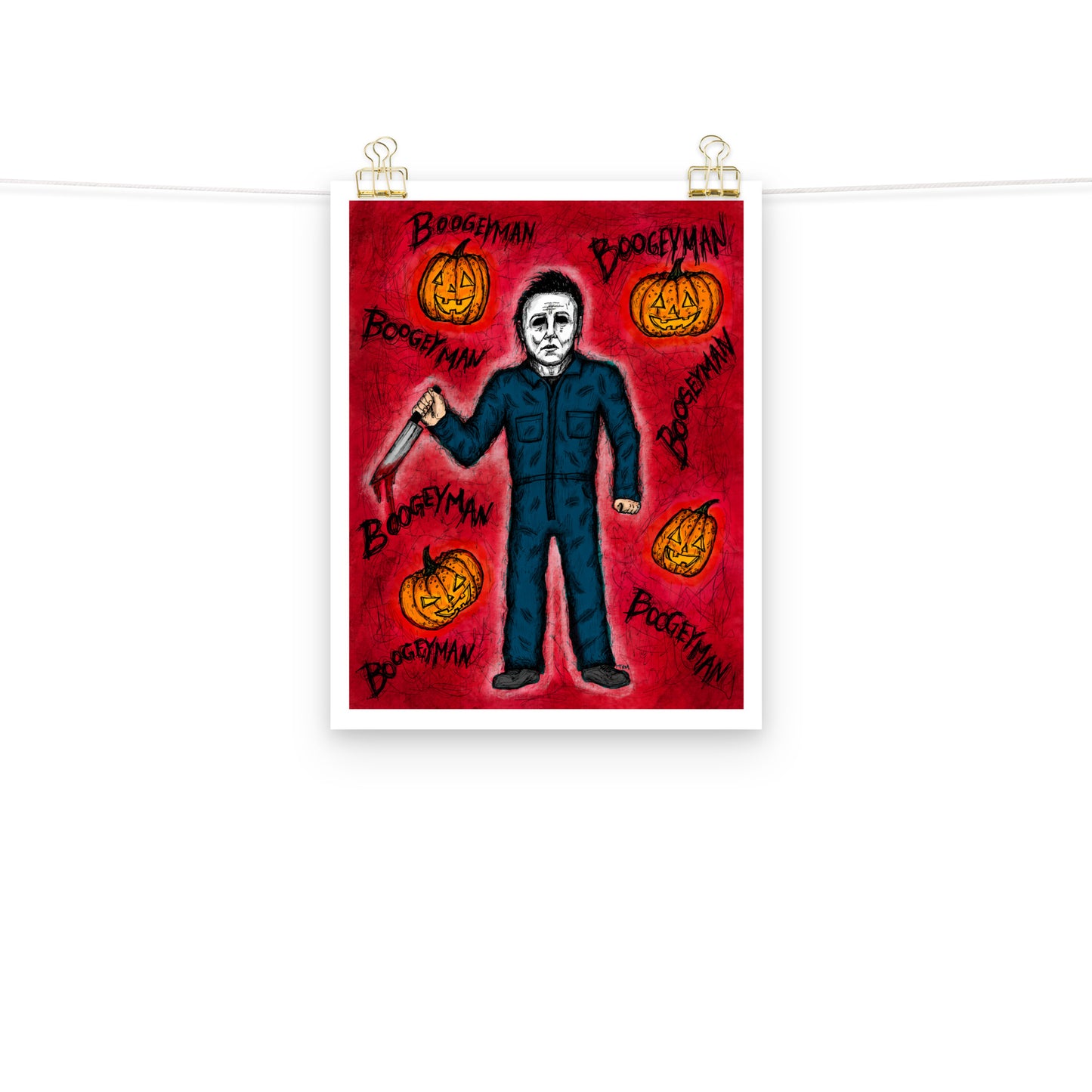 Michael Myers (Boogeyman) Fan Art Print