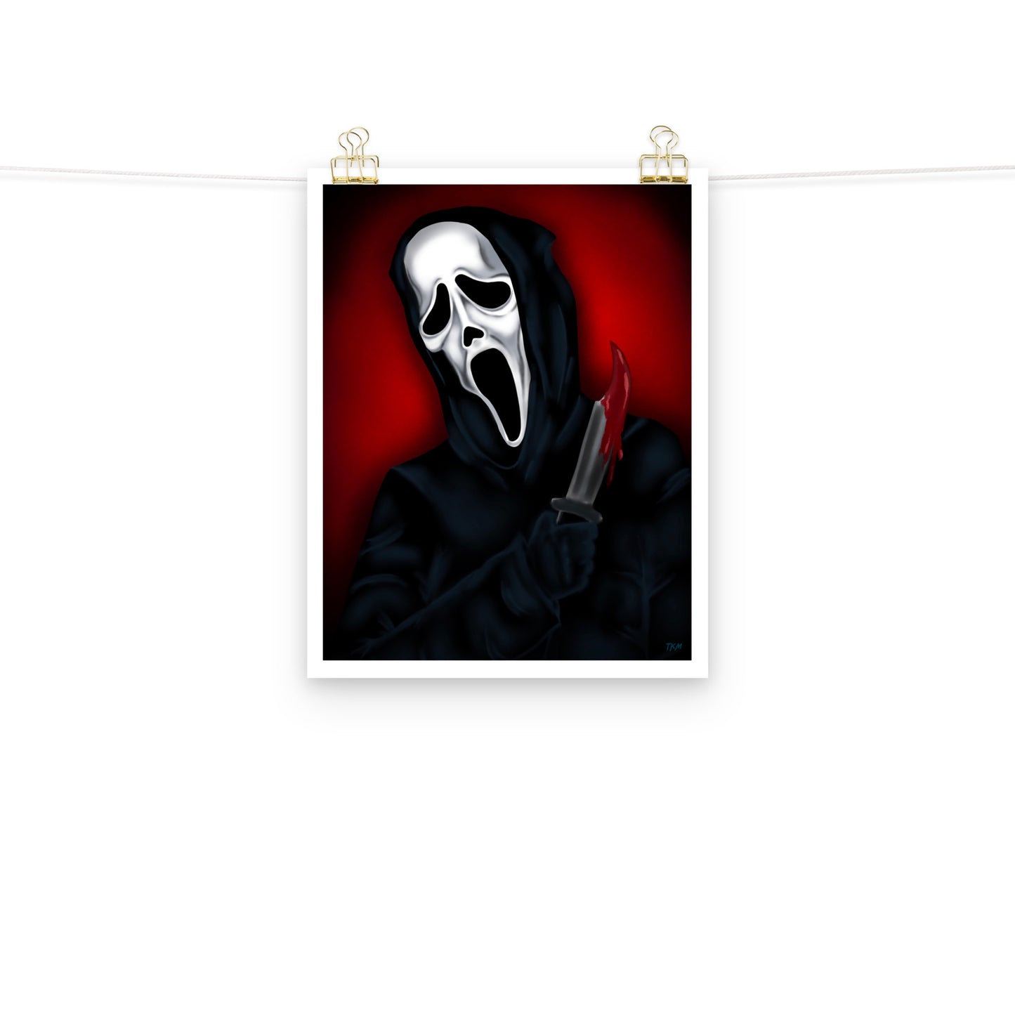 Ghostface Fan Art Print – CoffinDreams