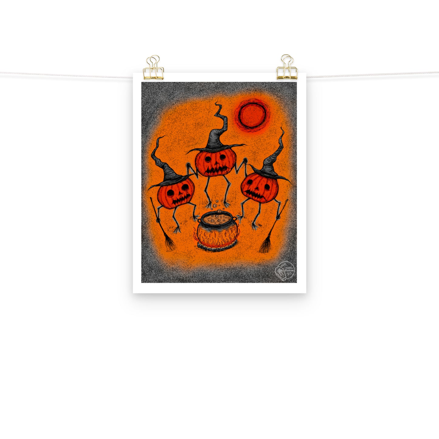 Pumpkin Dance Print