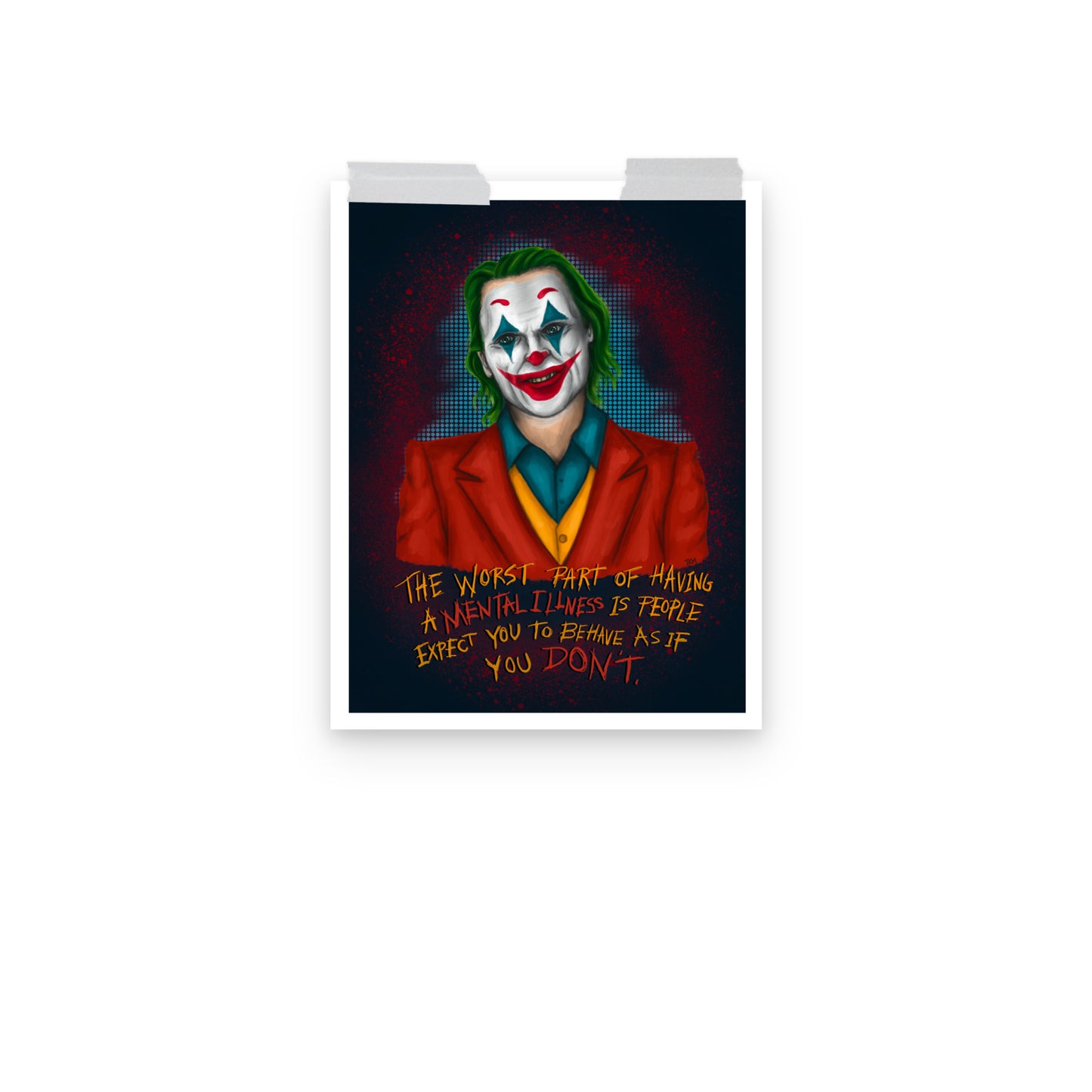 Joker Fan Art Print