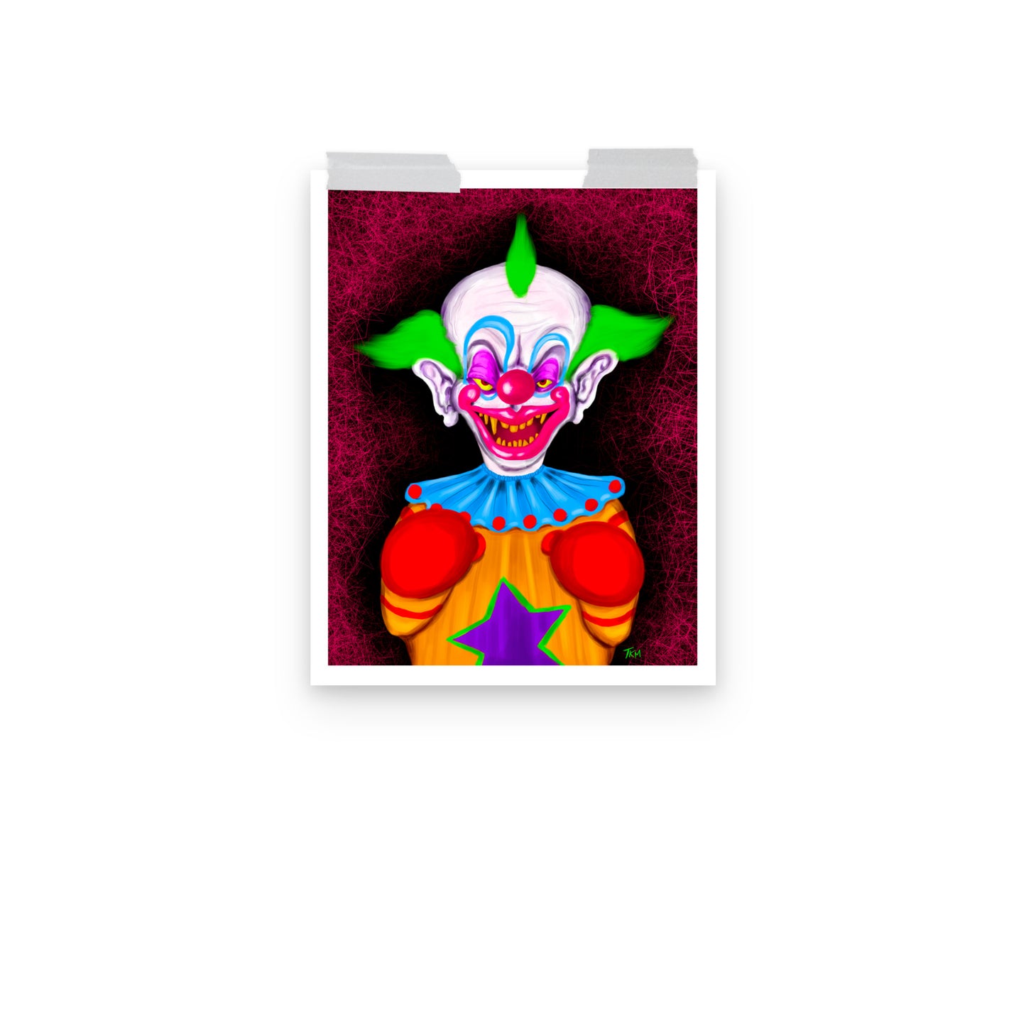 Shorty Killer Klowns Fan Art Print