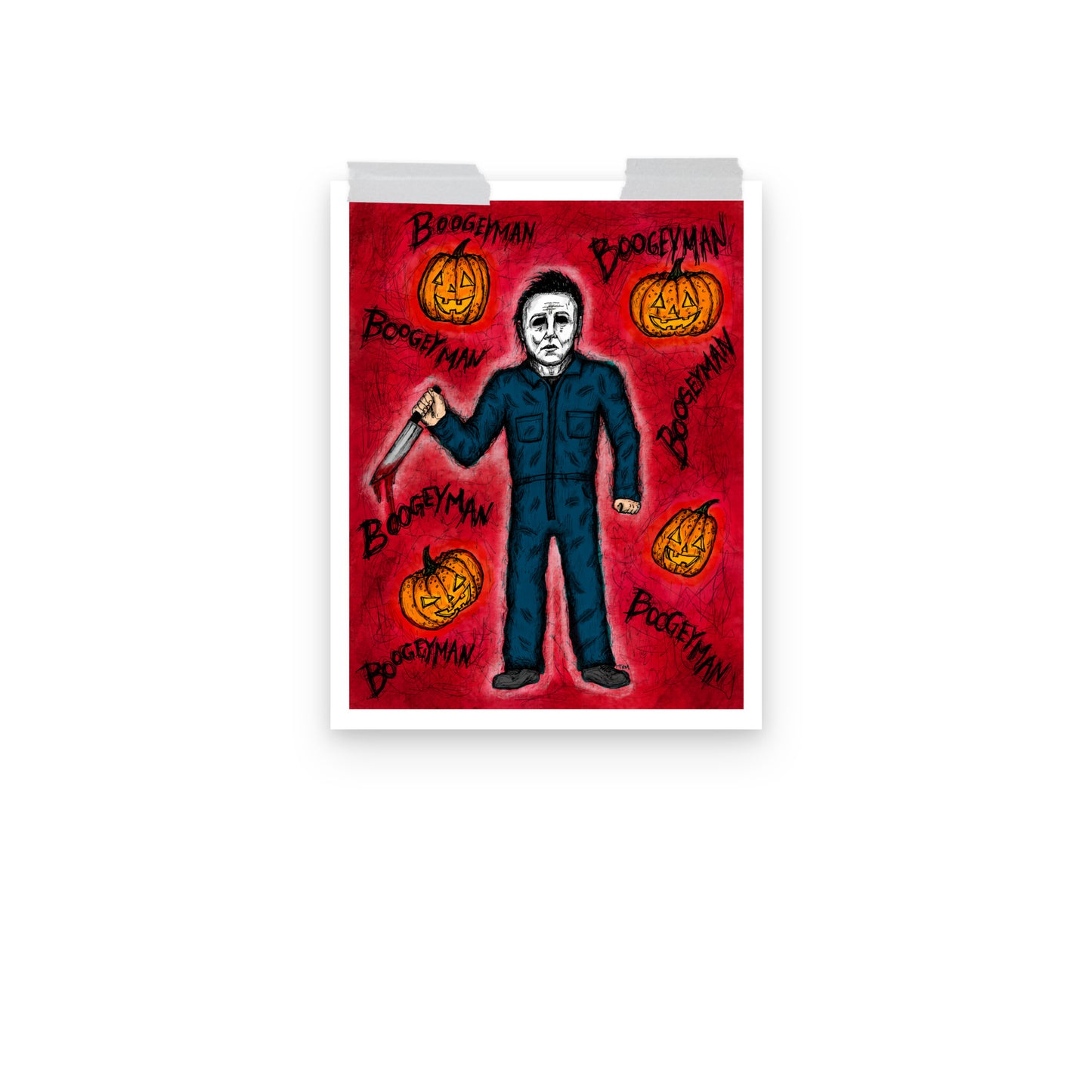 Michael Myers (Boogeyman) Fan Art Print