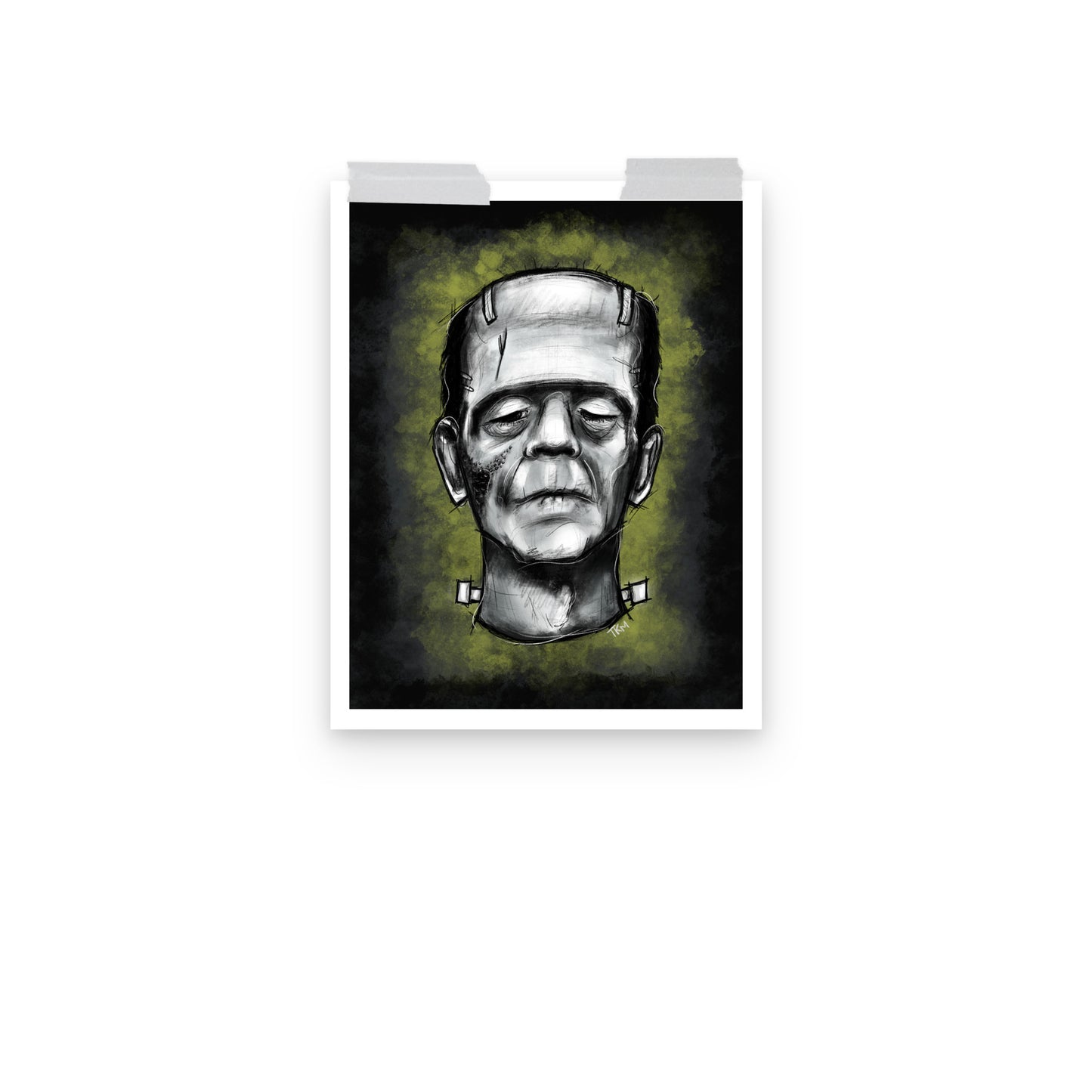 Frankenstein Fan Art Print