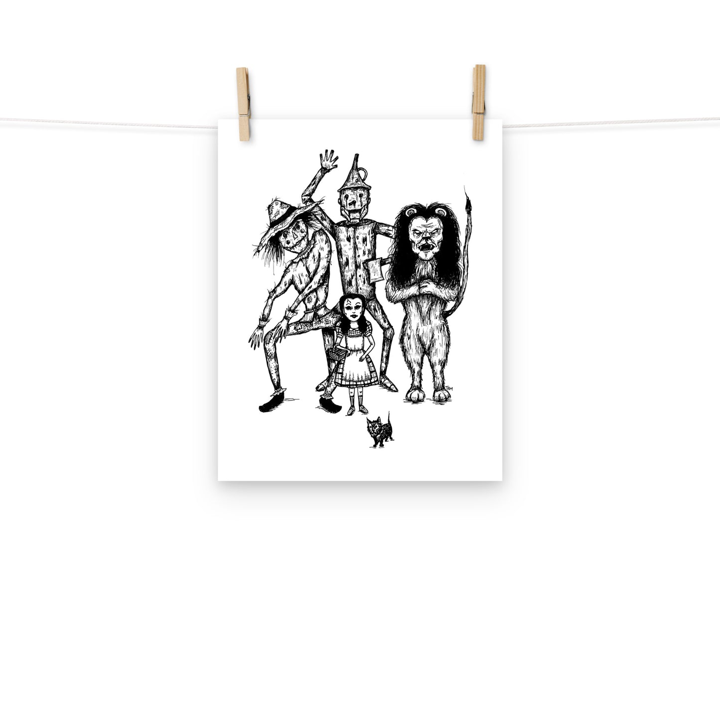 Wicked Wizard of Oz Print