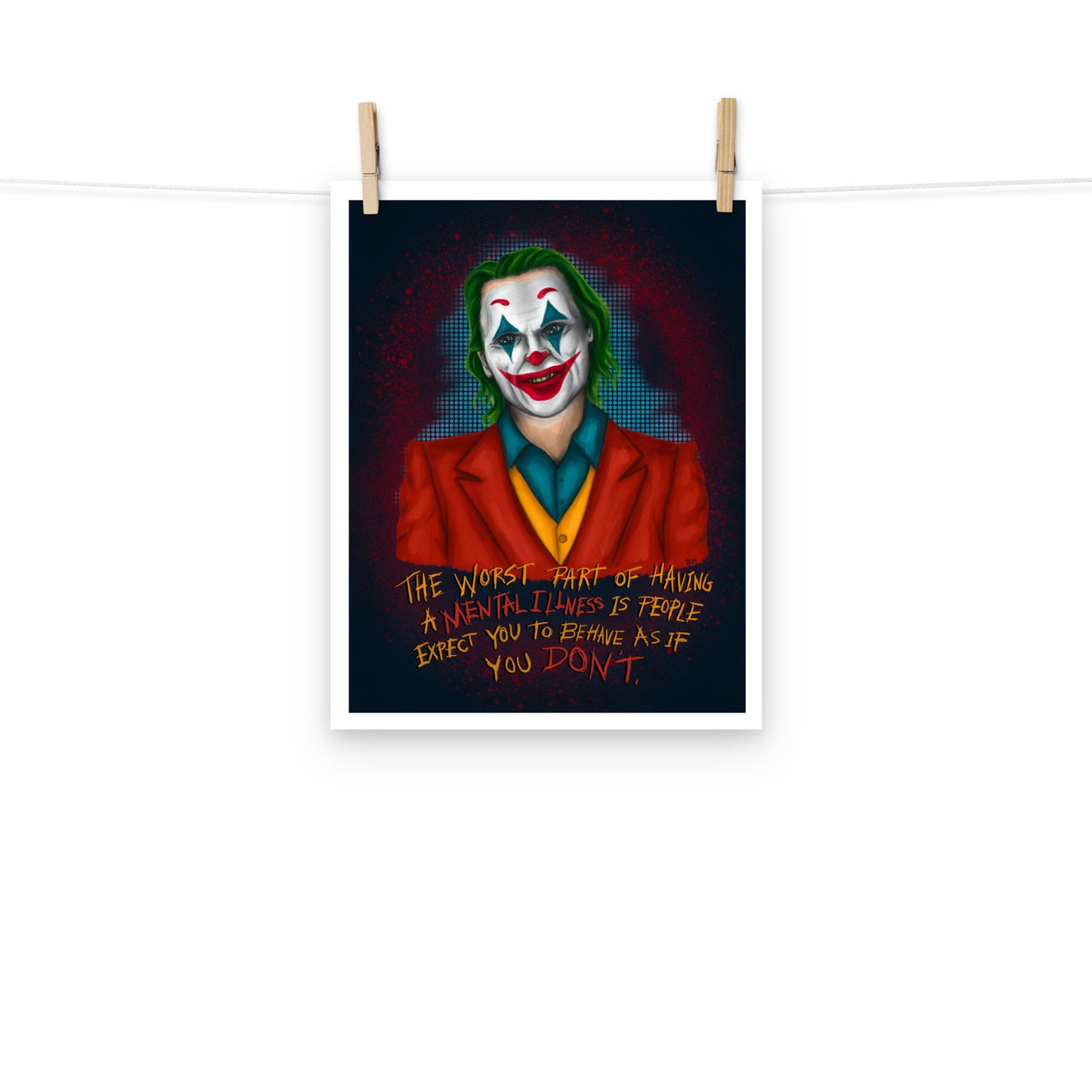 Joker Fan Art Print