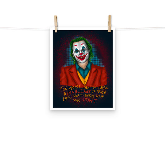 Joker Fan Art Print