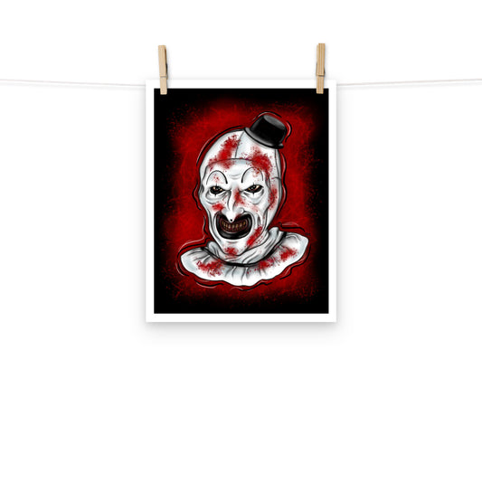 Art The Clown Fan Art Print