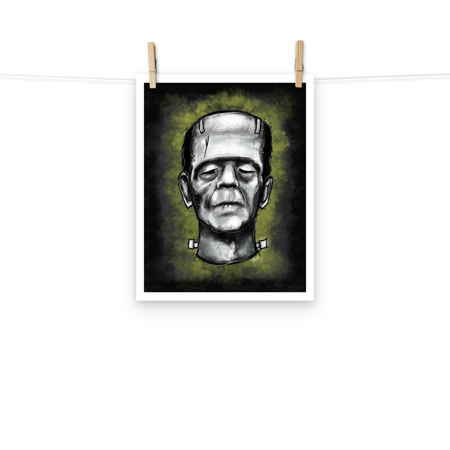 Frankenstein Fan Art Print