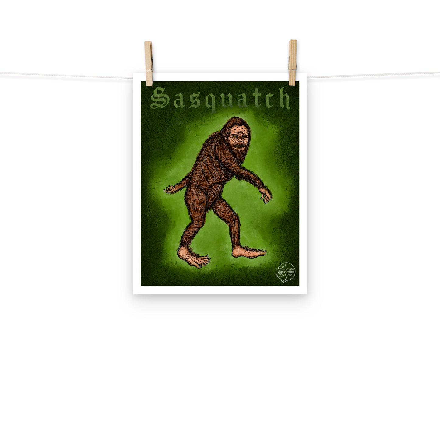 Sasquatch Print