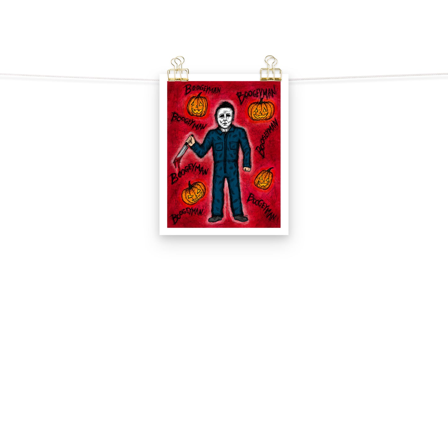 Michael Myers (Boogeyman) Fan Art Print