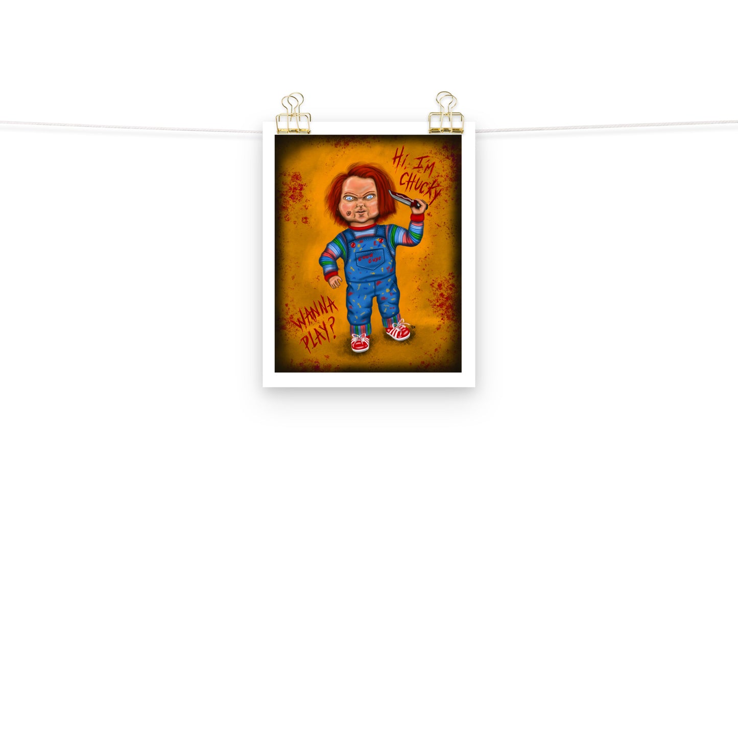 Chucky Fan Art Print