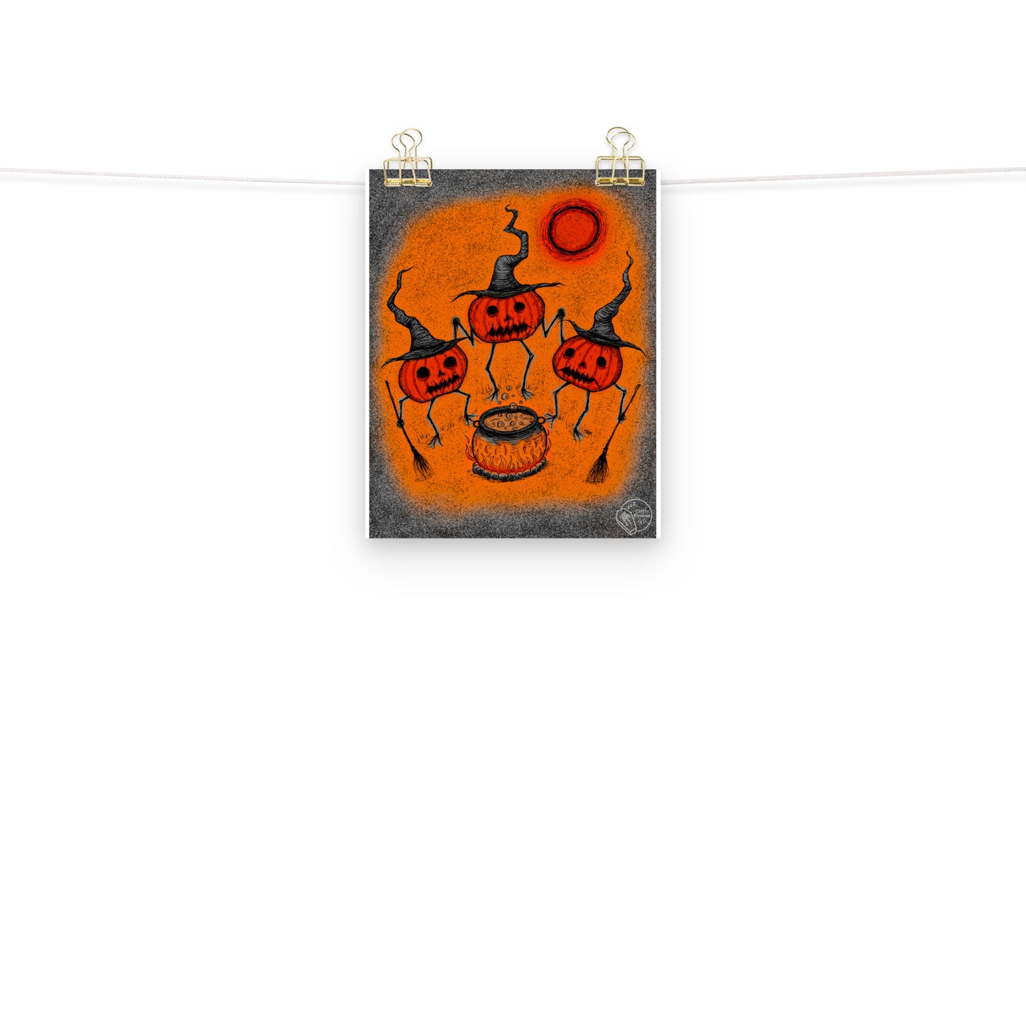 Pumpkin Dance Print