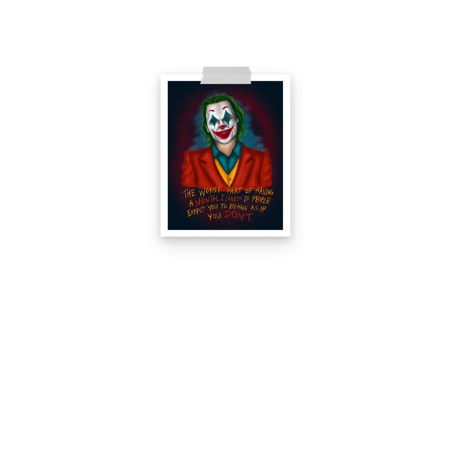 Joker Fan Art Print