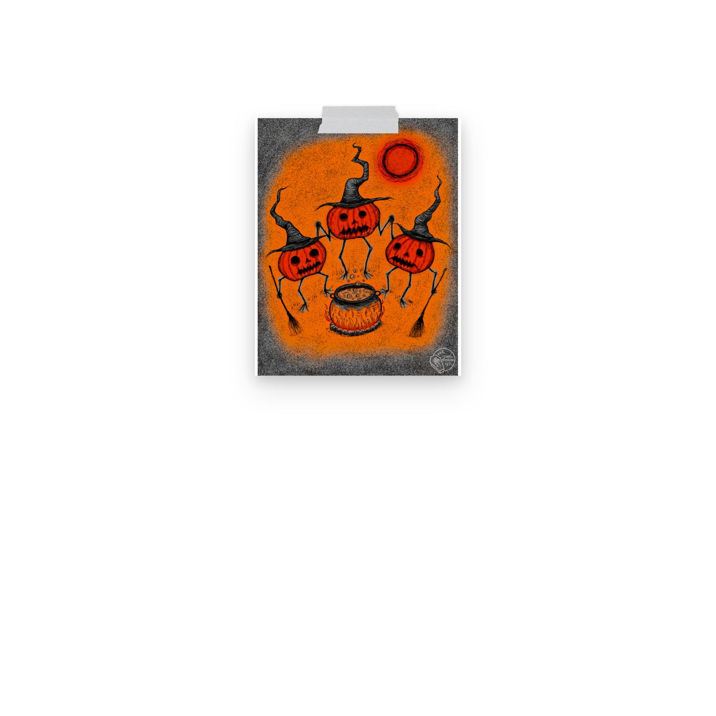 Pumpkin Dance Print