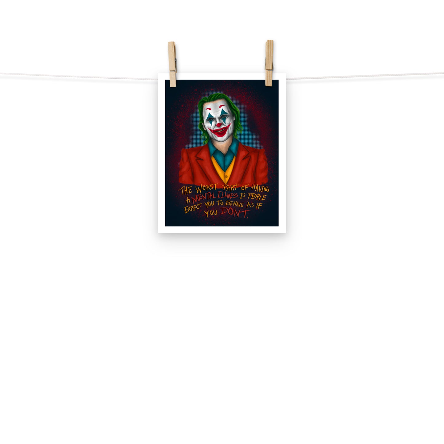 Joker Fan Art Print