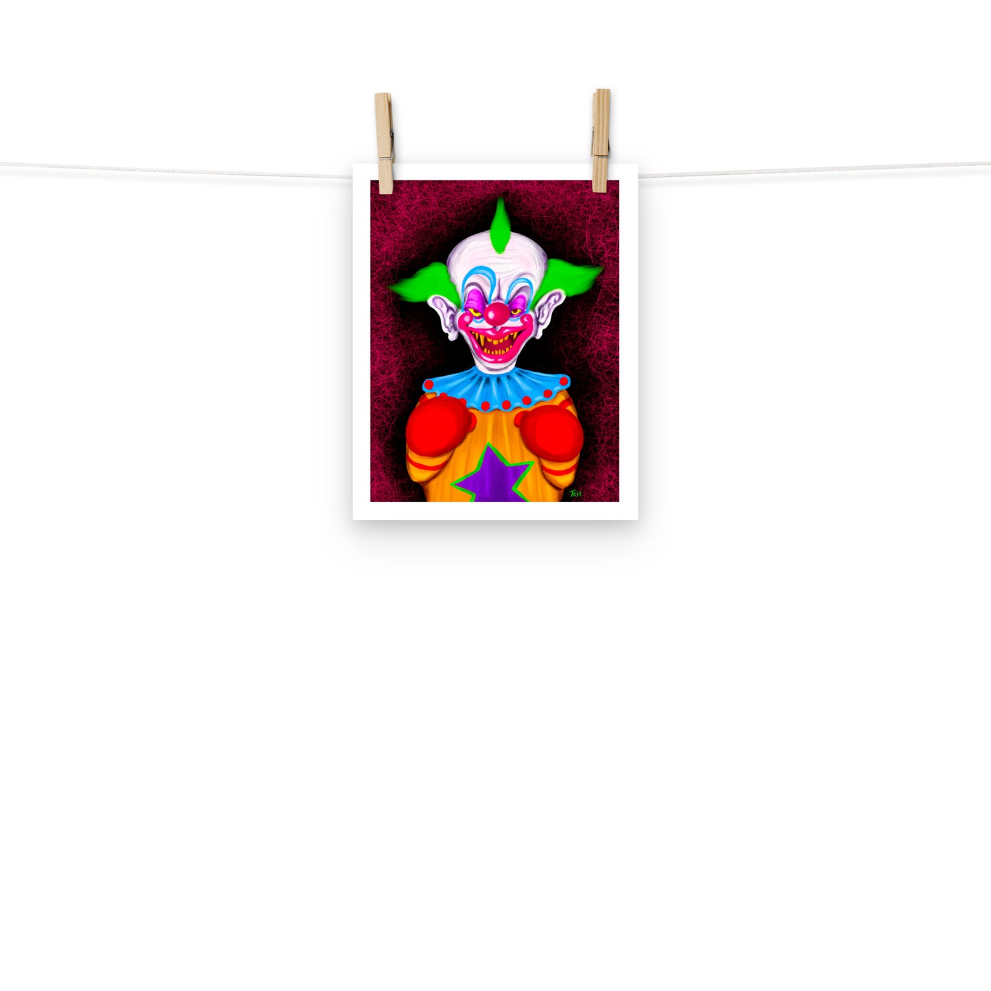 Shorty Killer Klowns Fan Art Print