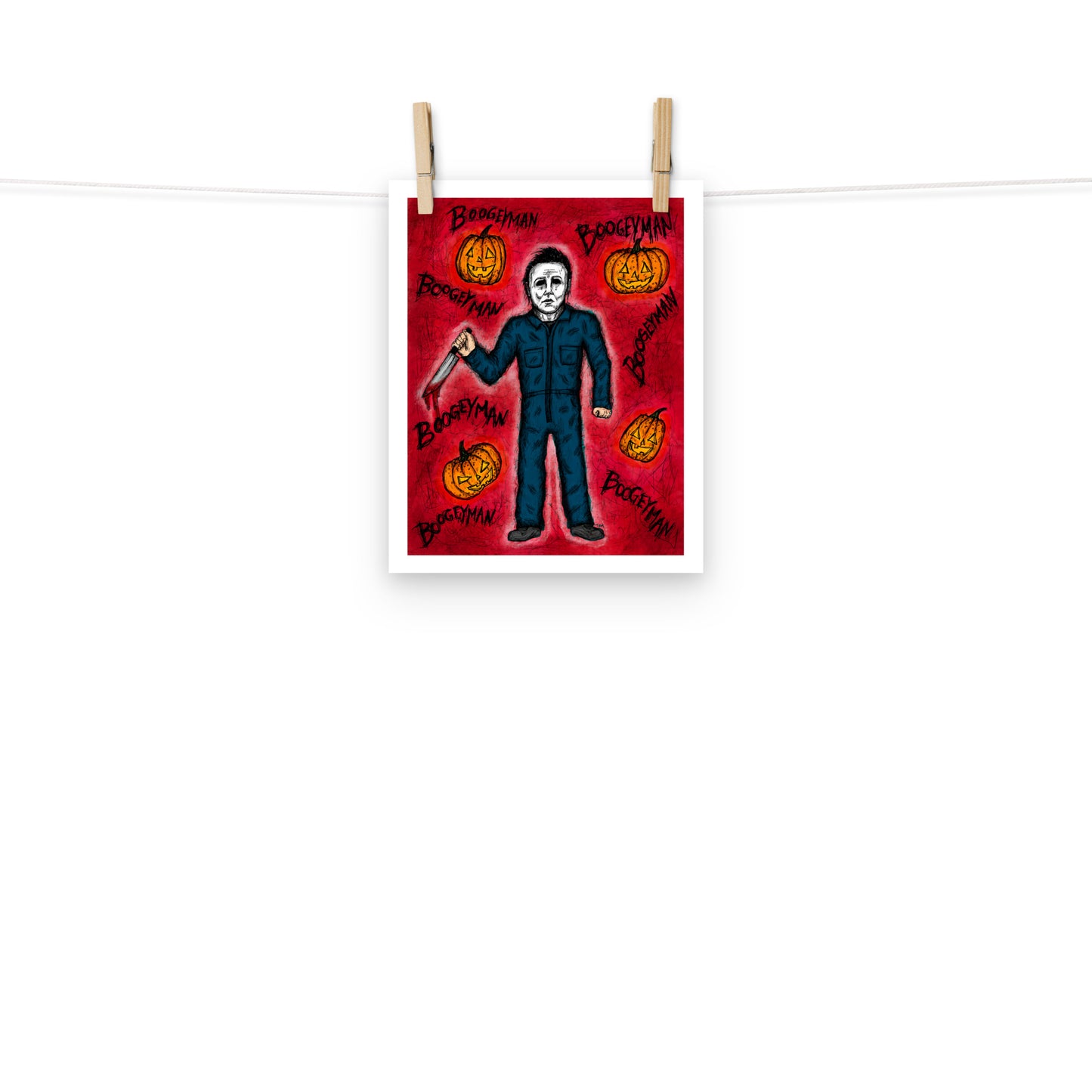 Michael Myers (Boogeyman) Fan Art Print