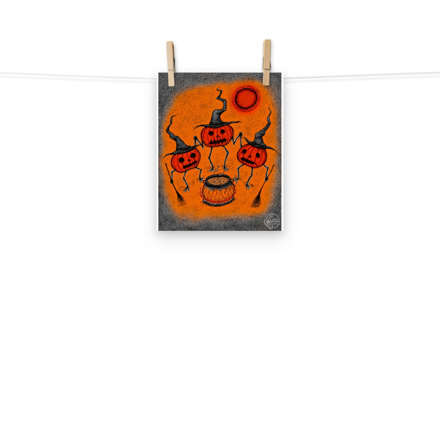 Pumpkin Dance Print