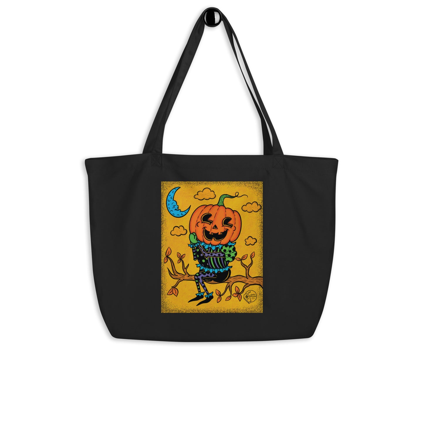 Vintage Halloween Pumpkin Tote