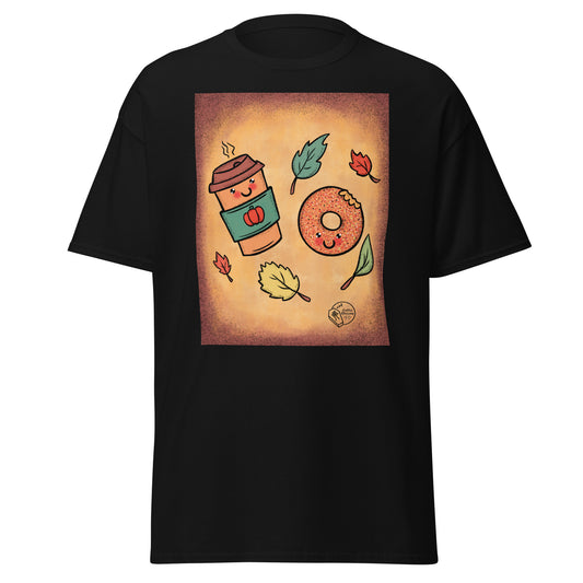 Vintage Halloween Coffee & Donuts Tee