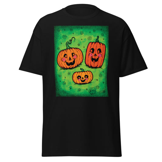 Vintage Halloween Pumpkin Family Tee