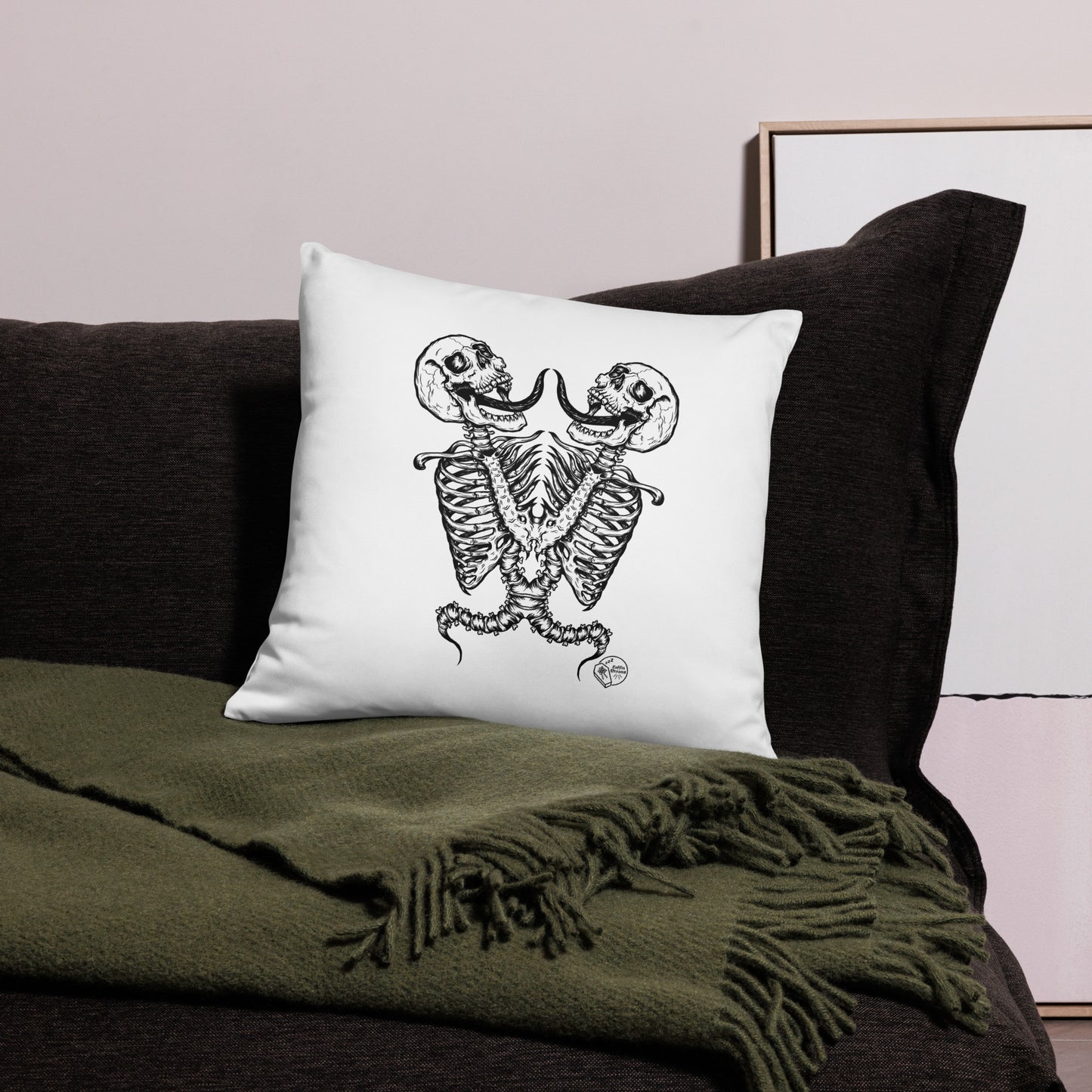 Skeleton Twins Pillow